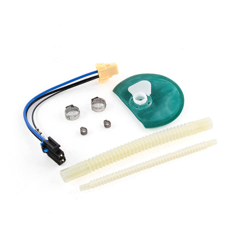 DeatschWerks 11-14 Ford Mustang V6/GT DW400 Fuel Pump Set Up Kit DeatschWerks Fuel Pump Fitment Kits  AXOPROS