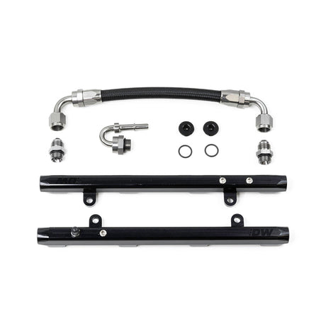 DeatschWerks 11-17 Ford Mustang / F-150 Coyote 5.0 V8 Fuel Rails w/ Crossover DeatschWerks Fuel Rails  AXOPROS