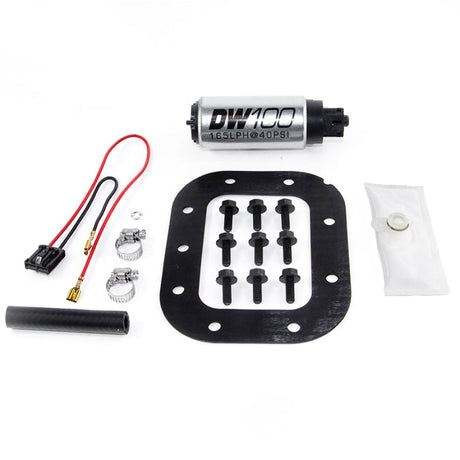 DeatschWerks 165 LPH In-Tank Fuel Pump w/ 84-85 Chevrolet Corvette Install Kit DeatschWerks Fuel Pump Fitment Kits  AXOPROS