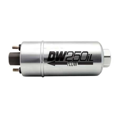 DeatschWerks 250LPH In-Line External Fuel Pump (No Bracket) DeatschWerks Fuel Pumps  AXOPROS