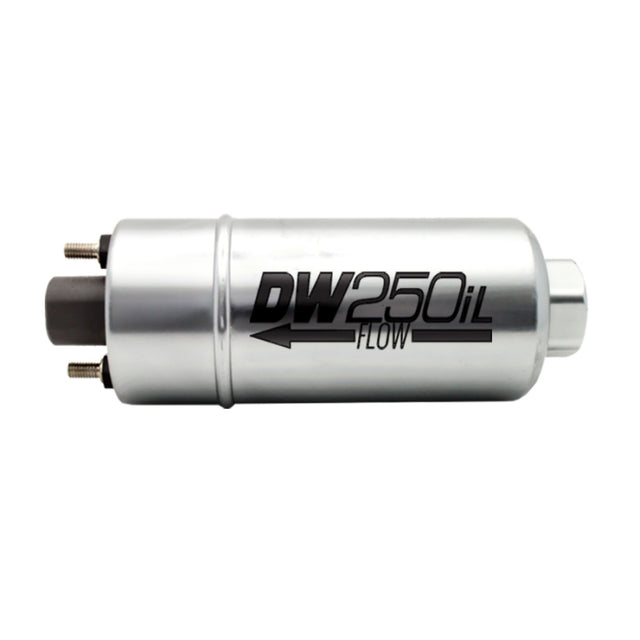 DeatschWerks 250LPH In-Line External Fuel Pump (No Bracket) DeatschWerks Fuel Pumps  AXOPROS