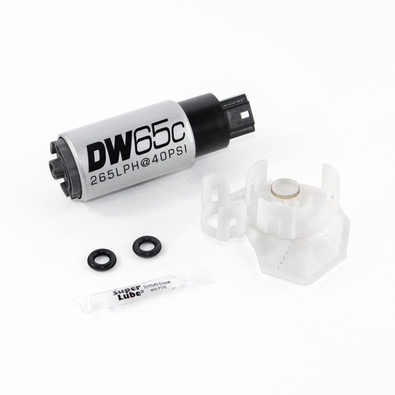 DeatschWerks 265 LPH Compact In-Tank Fuel Pump w/ Set Up Kit 08-15 Mitsu EVO X, 06-13 MazdaSpeed 3/6 DeatschWerks Fuel Pumps  AXOPROS