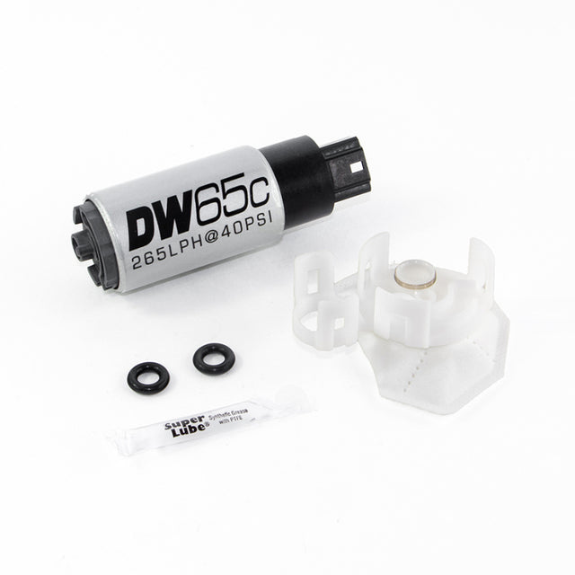 DeatschWerks 265 LPH Compact In-Tank Fuel Pump w/ Set Up Kit 08-15 Mitsu EVO X, 06-13 MazdaSpeed 3/6 DeatschWerks Fuel Pumps  AXOPROS