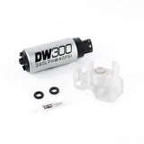 DeatschWerks 340lph DW300C Compact Fuel Pump w/Install Kit 08-15 Mitsubishi EVO X (w/o Clips) DeatschWerks Fuel Pumps  AXOPROS