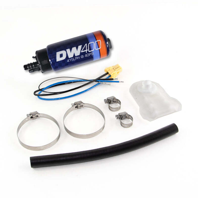 DeatschWerks 415LPH DW400 In-Tank Fuel Pump w/ 9-1043 Install Kit 93-98 Nissan Skyline R33 DeatschWerks Fuel Pumps  AXOPROS