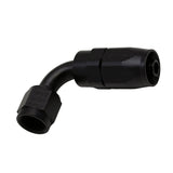 DeatschWerks 6AN Female Swivel 90-Degree Hose End CPE - Anodized Matte Black DeatschWerks Fittings  AXOPROS