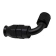 DeatschWerks 6AN Female Swivel 90-Degree Hose End PTFE (Incl 1 Olive Insert) - Anodized Matte Black DeatschWerks Fittings  AXOPROS