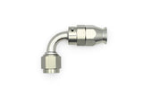 DeatschWerks 6AN Female Swivel 90-Degree Hose End PTFE (Incl. 1 Olive Insert) DeatschWerks Fittings  AXOPROS