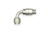 DeatschWerks 6AN Female Swivel 90-Degree Hose End PTFE (Incl. 1 Olive Insert) DeatschWerks Fittings  AXOPROS