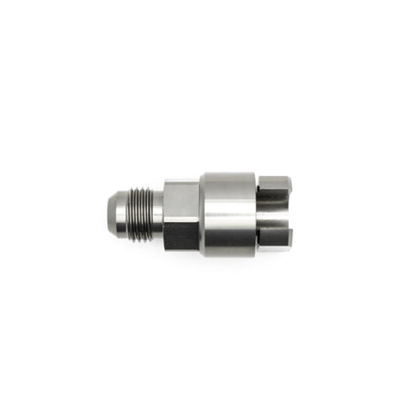 DeatschWerks 6AN Male 3/8in Female EFI Quick Connect Adapter DeatschWerks Fuel Components Misc  AXOPROS