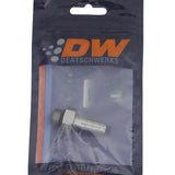 DeatschWerks 6AN ORB Male To 3/8in. Male Triple Barb Fitting (Incl. O-Ring) DeatschWerks Fittings  AXOPROS