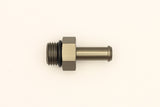 DeatschWerks 6AN ORB Male To 5/16in Barb Fitting (Single Barb - Incl O-Ring) DeatschWerks Fittings  AXOPROS
