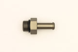 DeatschWerks 6AN ORB Male To 5/16in Barb Fitting (Single Barb - Incl O-Ring) DeatschWerks Fittings  AXOPROS