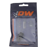 DeatschWerks 6AN ORB Male to 6AN Male Flare Adapter (Incl O-Ring) - Anodized Matte Black DeatschWerks Fittings  AXOPROS