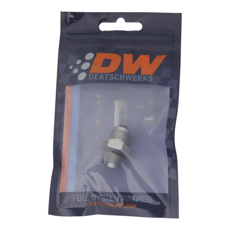 DeatschWerks 6AN ORB Male To 6AN Male Flare Adapter (Incl. O-Ring) DeatschWerks Fittings  AXOPROS