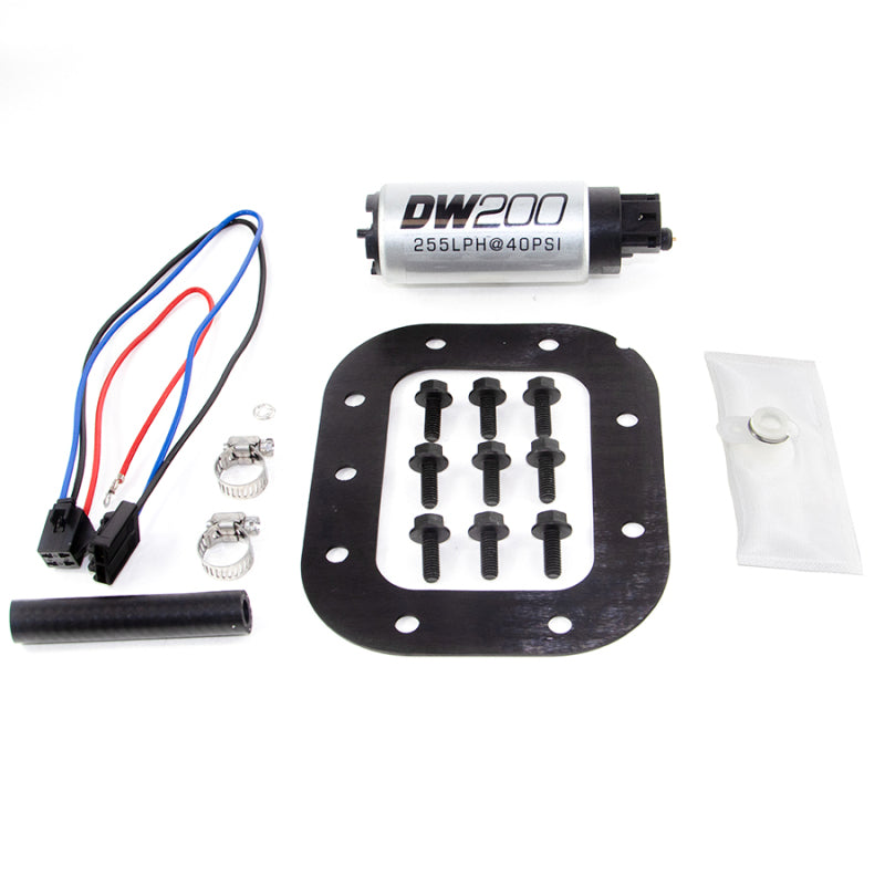 DeatschWerks 86-89 Chevy Corvette 5.7L DW200 255 LPH In-Tank Fuel Pump w/ Install Kit DeatschWerks Fuel Pumps  AXOPROS