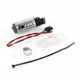 DeatschWerks 88-91 BMW 325i DW300C 340 LPH Compact Fuel Pump w/ Install Kit (w/o Mounting Clips) DeatschWerks Fuel Pumps  AXOPROS