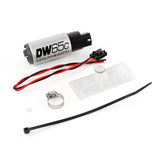 DeatschWerks 88-91 BMW 325i DW65C 265lph Compact Fuel Pump w/ Install Kit (w/o Mounting Clips) DeatschWerks Fuel Pumps  AXOPROS