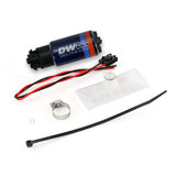 DeatschWerks 88-91 BMW 325i DW65C 265lph Compact Fuel Pump w/ Install Kit (w/o Mounting Clips) DeatschWerks Fuel Pumps  AXOPROS