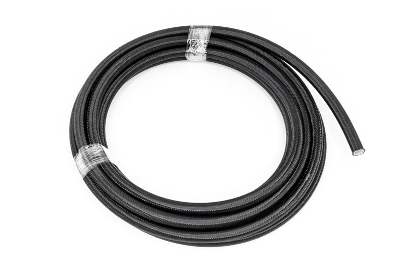 DeatschWerks 8AN Black Nylon Braided PTFE Hose 20 Feet DeatschWerks Hoses  AXOPROS