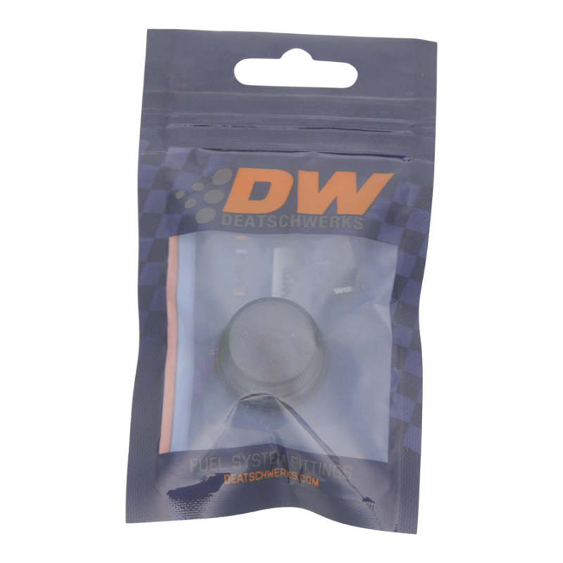 DeatschWerks 8AN ORB Male Plug Low Profile Internal Allen/Hex (Incl O-Ring) Anodized Matte Black DeatschWerks Fitting Caps  AXOPROS