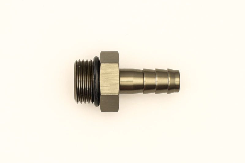 DeatschWerks 8AN ORB Male To 3/8in. Male Triple Barb Fitting (Incl. O-Ring) DeatschWerks Fittings  AXOPROS