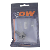 DeatschWerks 8AN ORB Male to 5/16in Male Barb Fitting (Incl O-Ring) - Anodized Matte Black DeatschWerks Fittings  AXOPROS