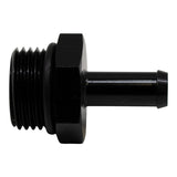 DeatschWerks 8AN ORB Male to 5/16in Male Barb Fitting (Incl O-Ring) - Anodized Matte Black DeatschWerks Fittings  AXOPROS