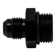 DeatschWerks 8AN ORB Male to 6AN Male Flare Adapter (Incl O-Ring) - Anodized Matte Black DeatschWerks Fittings  AXOPROS