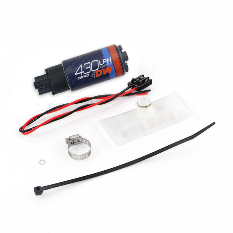 DeatschWerks BMW E30 DW430C 430lph Compact Fuel Pump DeatschWerks Fuel Pumps  AXOPROS