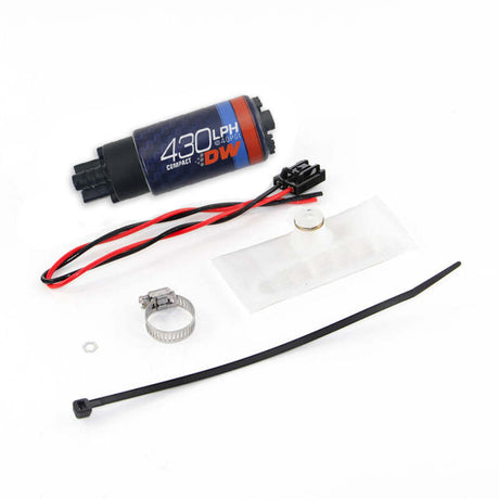 DeatschWerks BMW E30 DW430C 430lph Compact Fuel Pump DeatschWerks Fuel Pumps  AXOPROS