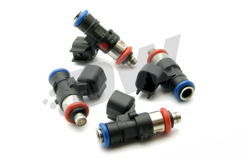 DeatschWerks Bosch EV14 Universal 40mm Compact 50lb/hr Injectors (Set of 4) DeatschWerks Fuel Injector Sets - 4Cyl  AXOPROS