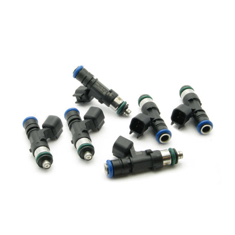 DeatschWerks Bosch EV14 Universal 48mm Standard 95lb/hr Injectors (Set of 6) DeatschWerks Fuel Injector Sets - 6Cyl  AXOPROS