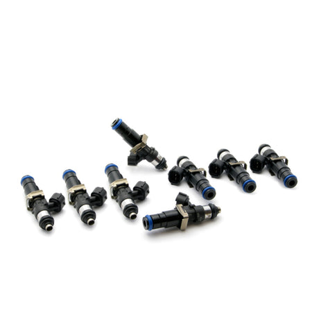 DeatschWerks Bosch EV14 Universal 60mm/14mm 220lb/hr Injectors (Set of 8) DeatschWerks Fuel Injector Sets - 8Cyl  AXOPROS