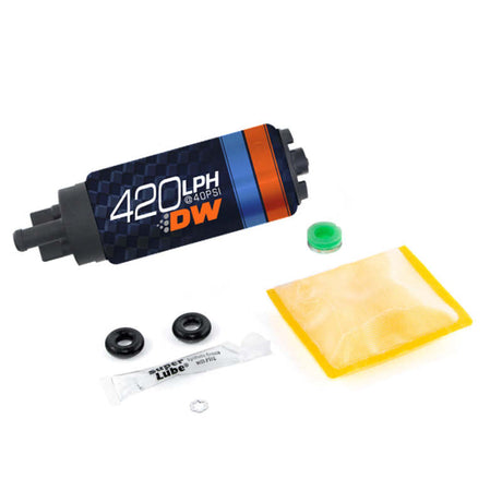 Deatschwerks DW420 Series 420lph In-Tank Fuel Pump w/ Install Kit For Eclipse (Turbo AWD) 95-98 DeatschWerks Fuel Pumps  AXOPROS
