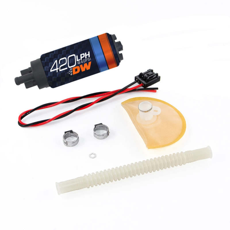 Deatschwerks DW420 Series 420lph In-Tank Fuel Pump w/ Install Kit For Nissan 370Z 2009-2015 DeatschWerks Fuel Pumps  AXOPROS