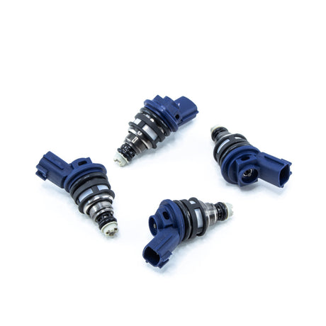 DeatschWerks Nissan G20 / SR20 / 240sx 950cc Side Feed Injectors DeatschWerks Fuel Injector Sets - 4Cyl  AXOPROS