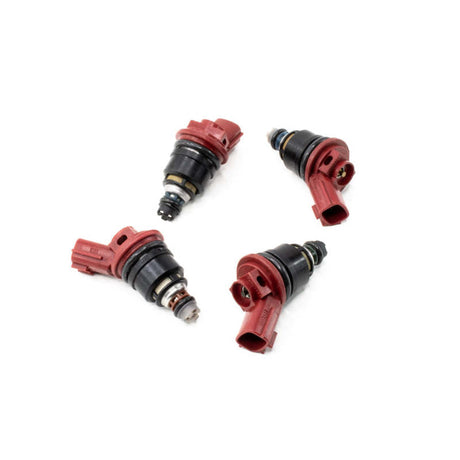 DeatschWerks Nissan G20 / SR20 / 240sx SR/KA 270cc Side Feed Injectors DeatschWerks Fuel Injector Sets - 4Cyl  AXOPROS