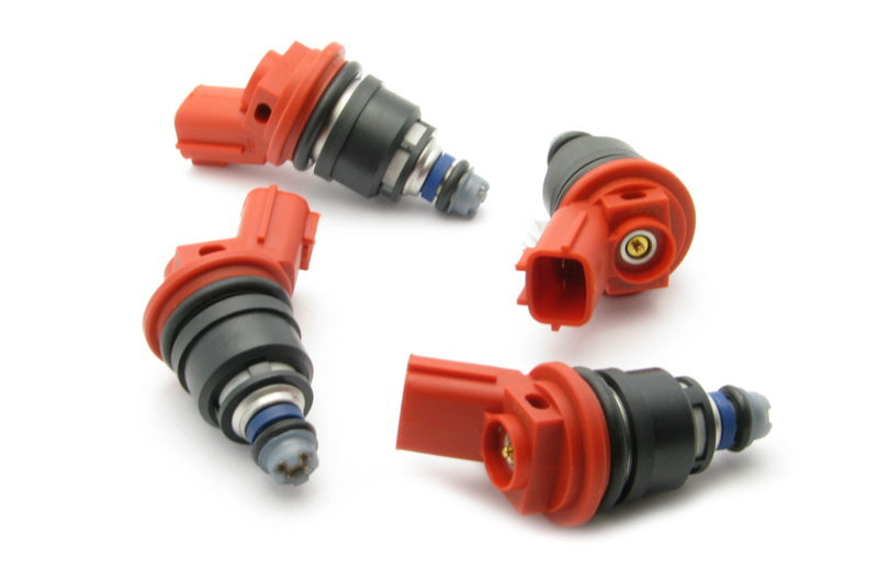DeatschWerks Nissan G20 / SR20 / 240sx SR/KA 270cc Side Feed Injectors DeatschWerks Fuel Injector Sets - 4Cyl  AXOPROS