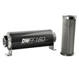 DeatschWerks Stainless Steel 10AN 10 Micron Universal Inline Fuel Filter Housing Kit (160mm) DeatschWerks Fuel Filters  AXOPROS