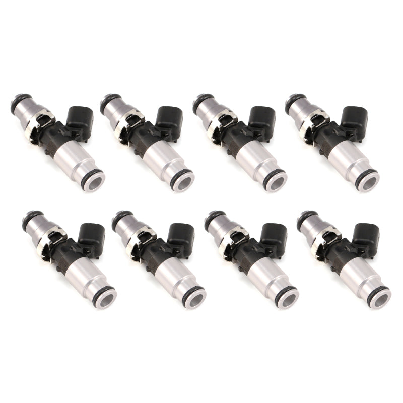 Injector Dynamics 2600-XDS Injectors - 60mm Length - 14mm Top - 14mm Bottom Adapter (Set of 8) Injector Dynamics Fuel Injector Sets - 8Cyl  AXOPROS