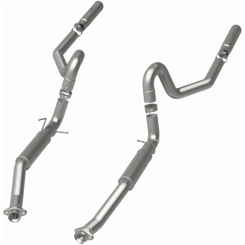 MagnaFlow 99-04 Mustang Mach 1 V8 4.6L Dual Split Rear Exit Stainless Cat-Back Performance Exhaust Magnaflow Catback  AXOPROS