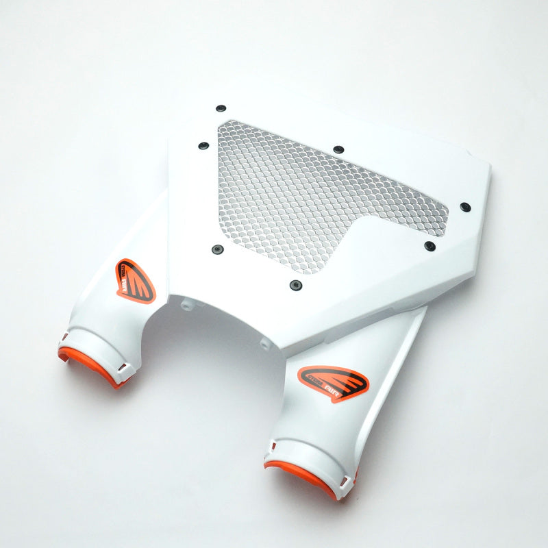 Cycra 23+ KTM SX/SXF/XC/XCF Vented Stadium Plate - White Cycra Plastics  AXOPROS