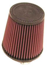 K&N Filter Universal Rubber Filter Round Tapered 4.5in  Flange 5.875in Base 4.5 inch Top 6in  Height K&N Engineering Air Filters - Universal Fit  AXOPROS