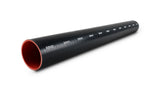Vibrant 4 Ply Reinforced Silicone Straight Hose Coupling - 2.25in I.D. x 36in long (BLACK) Vibrant Silicone Couplers & Hoses  AXOPROS
