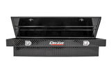 Deezee Universal Tool Box - Red Crossover - Single Lid Black BT Full Size Dee Zee Tool Storage  AXOPROS