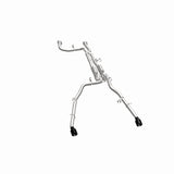 MagnaFlow 2025 Ram 1500 RHO SPEQ Series Black Chrome Cat-Back Performance Exhaust System Magnaflow Catback  AXOPROS