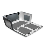 DEI 07-10 Jeep Wrangler JK 2-Door Boom Mat Headliner - 3 Piece - Gray DEI Hard Top Accessories  AXOPROS
