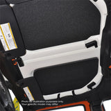 DEI 07-10 Jeep Wrangler JK 2-Door Boom Mat Headliner - 3 Piece - Gray DEI Hard Top Accessories  AXOPROS