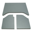 DEI 07-10 Jeep Wrangler JK 2-Door Boom Mat Headliner - 3 Piece - Gray DEI Hard Top Accessories  AXOPROS